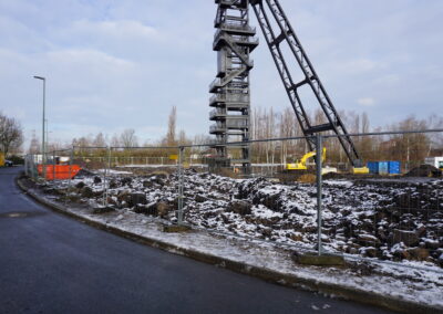 Baustelle Januar 2021